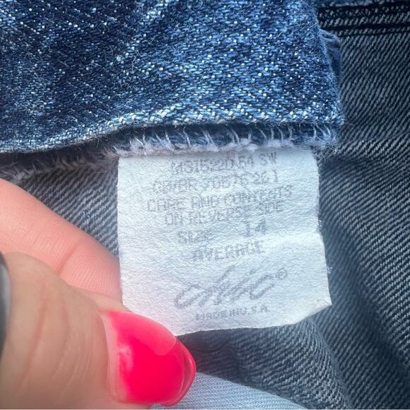 Vintage 80s 90s Chic Stone Wash bareback high rise pleated taper leg mom jeans - Picture 4 of 6